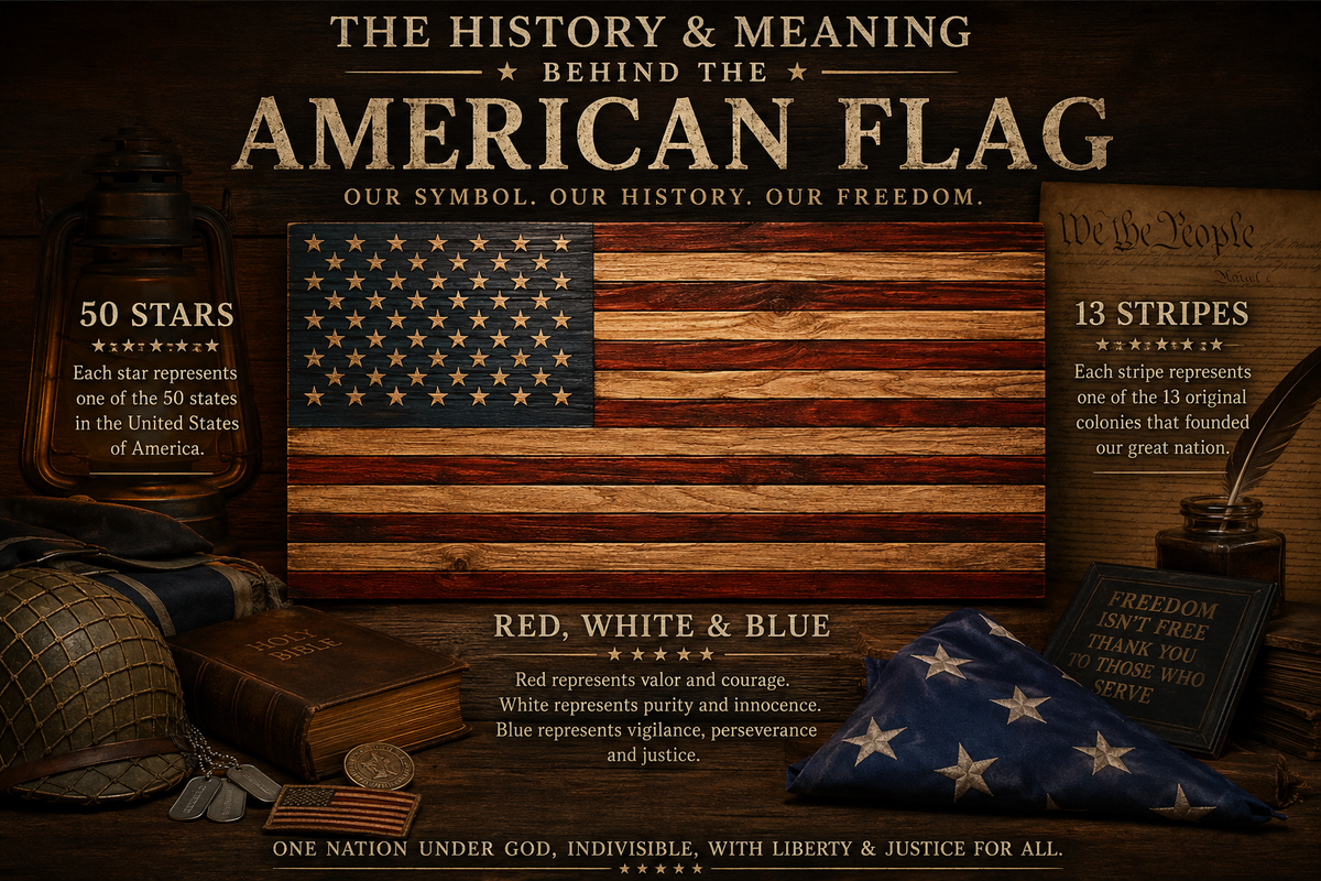 The History &amp; Meaning Behind the American Flag