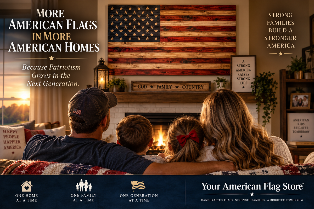 Our Mission: Putting the American Flag in American Homes