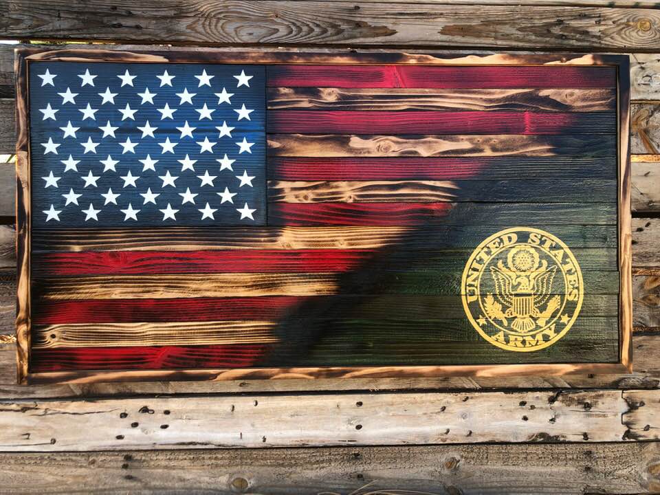 Rustic Armed Forces 70/30 Emblem