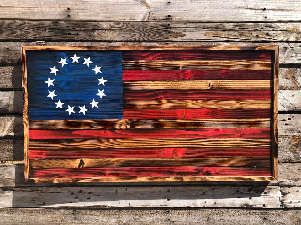 Rustic Old Glory