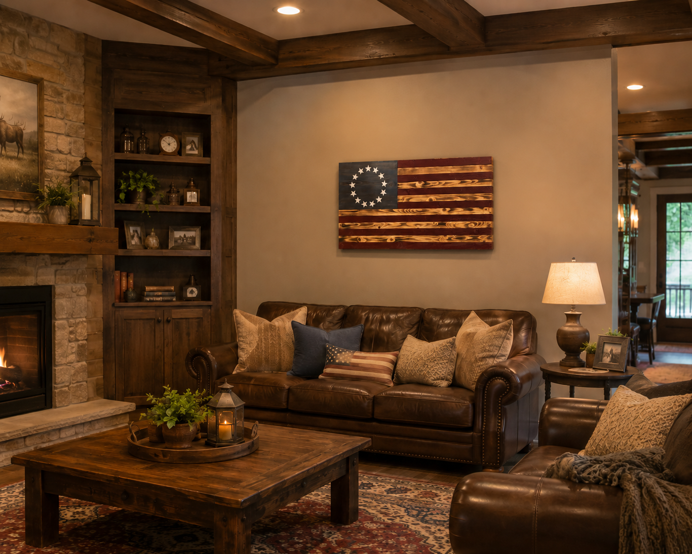 Rustic Cherry Old Glory