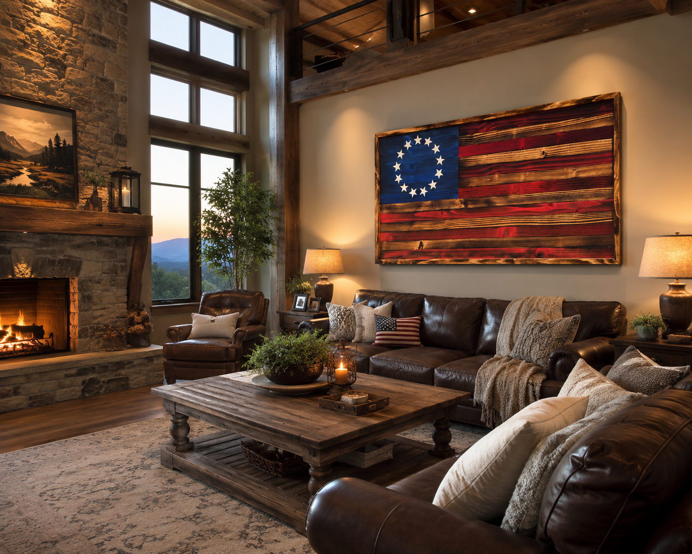 Rustic Old Glory