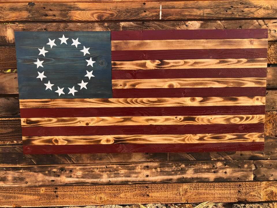 Rustic Cherry Old Glory