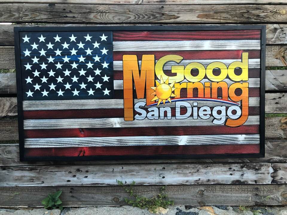Patriotic Business Flag