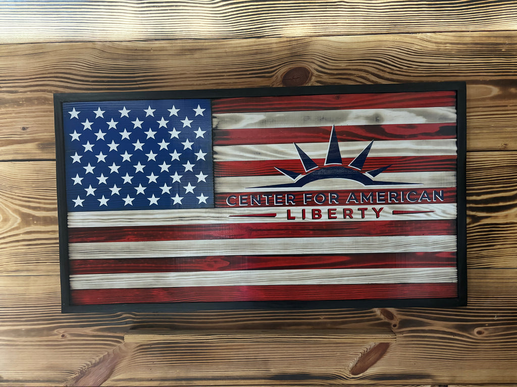 Patriotic Business Flag