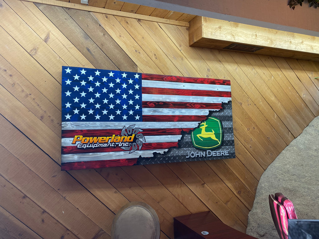 Patriotic Business Flag