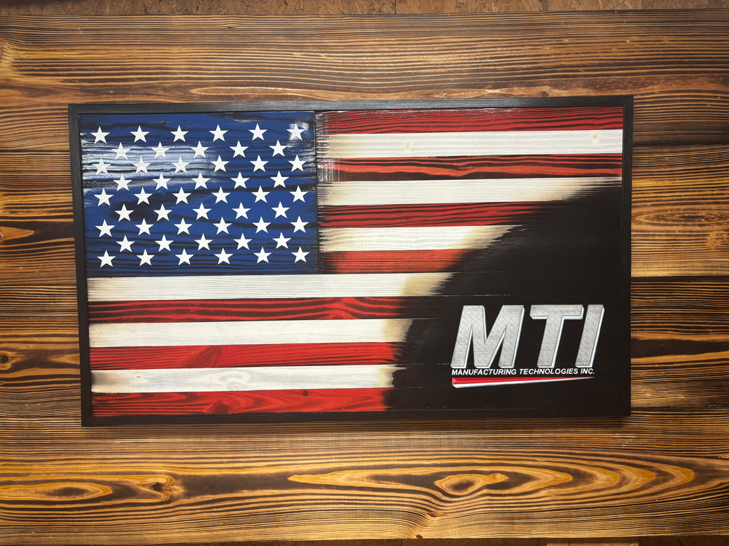 Patriotic Business Flag