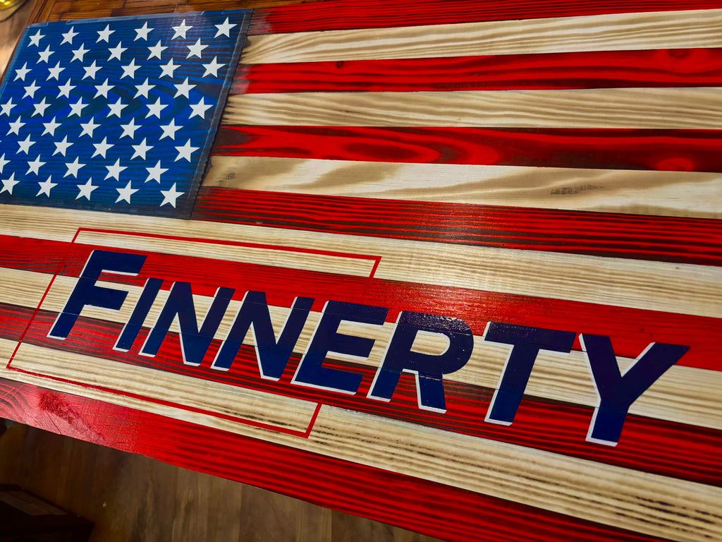 Patriotic Business Flag