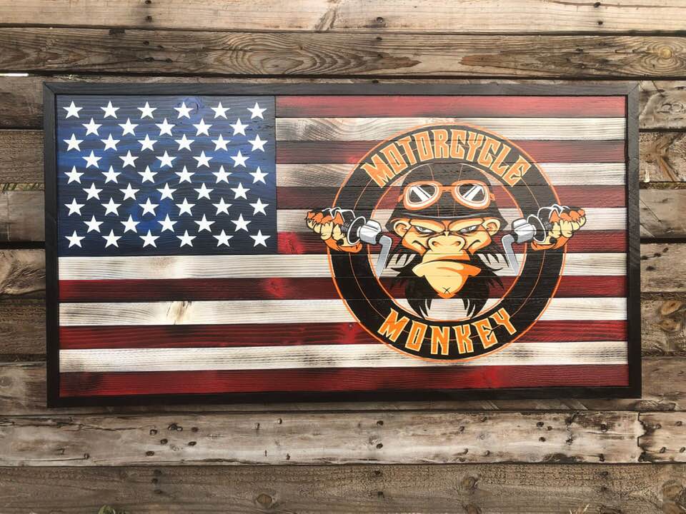 Patriotic Business Flag