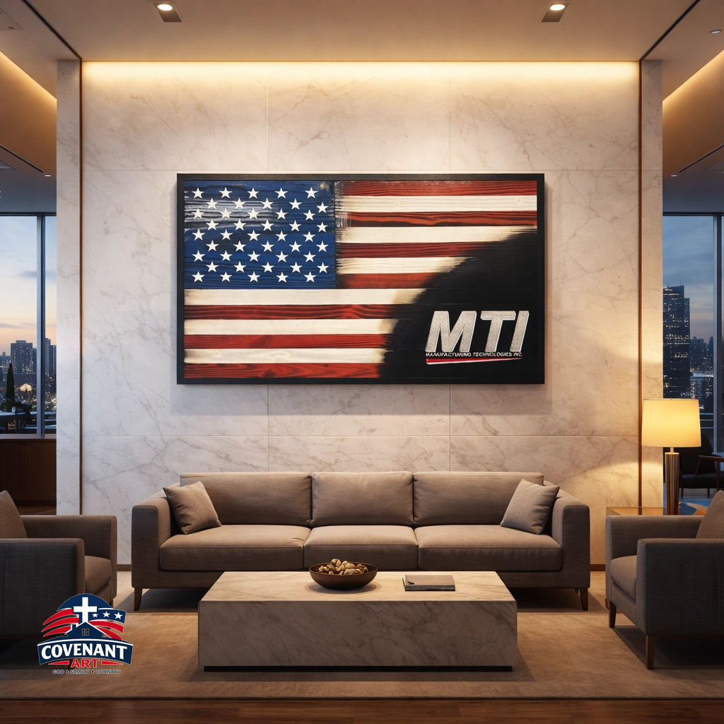 Patriotic Business Flag