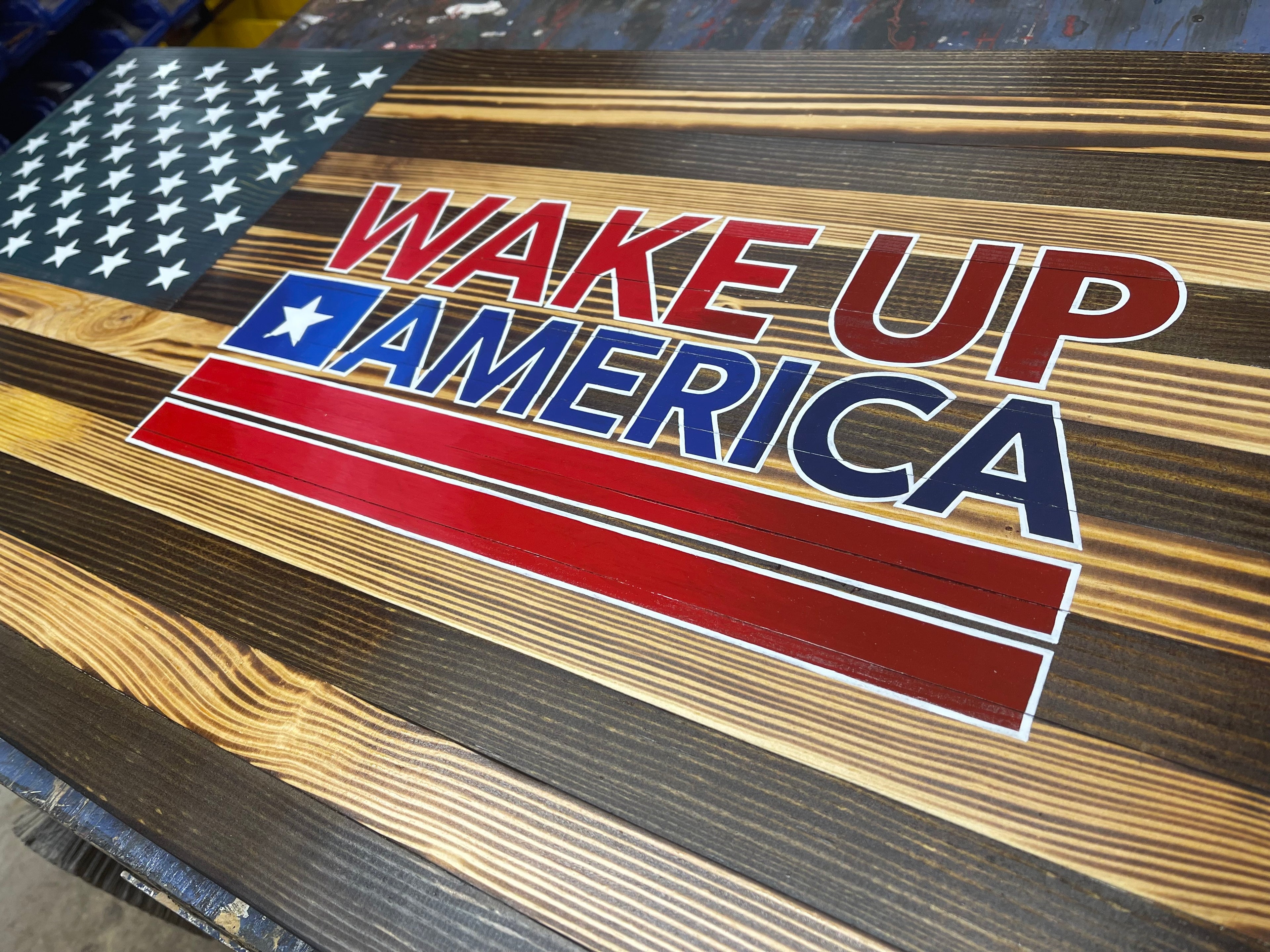 Patriotic Business Flag