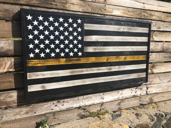 Thin Gold Line Dispatchers Flag