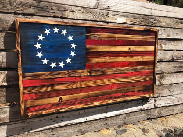 Rustic Betsy Ross Flag