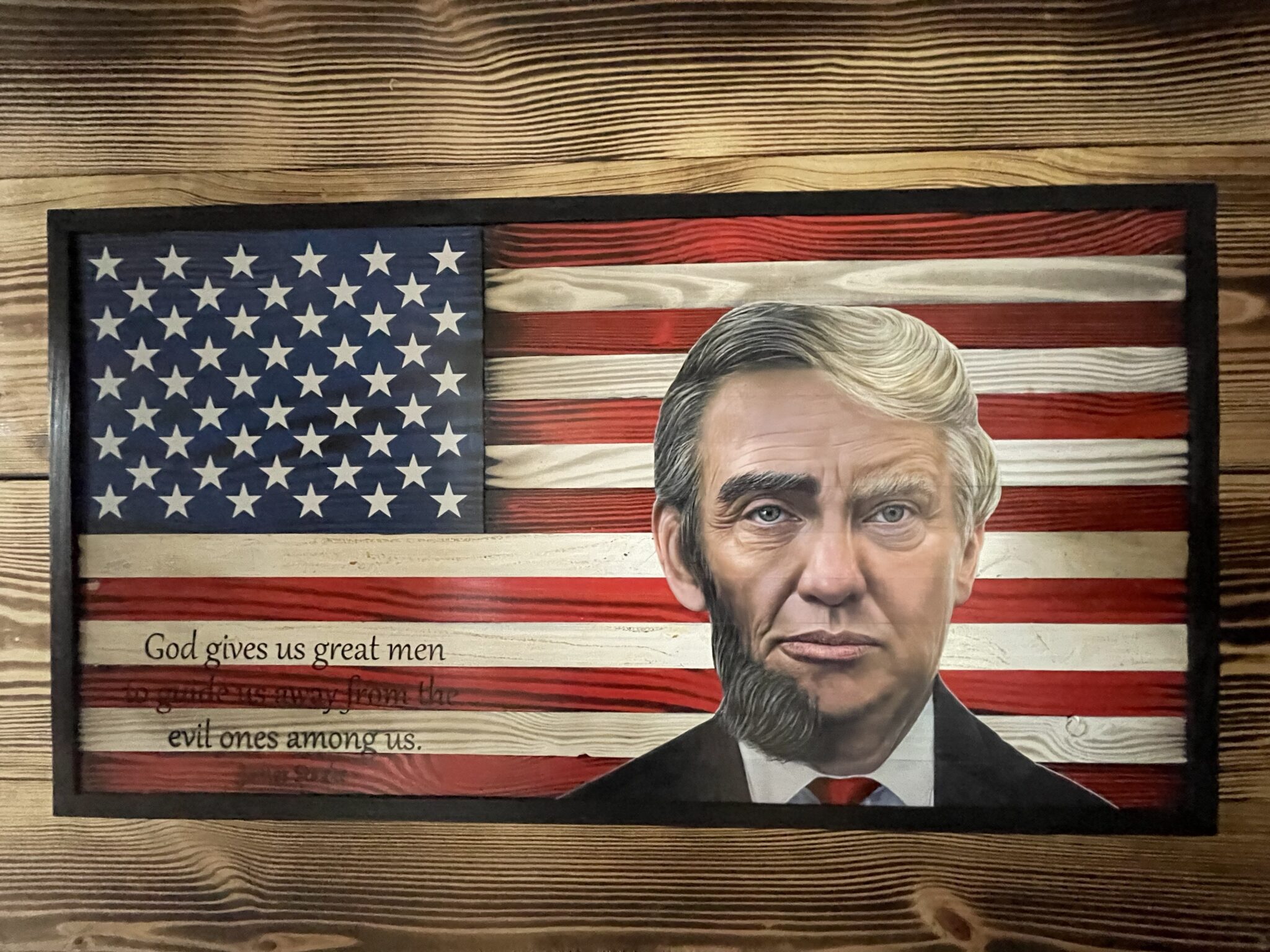 Great Men – Your American Flag Store – Wood Flags – American Made